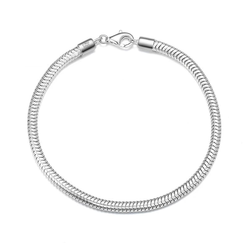 Manufacture Higher-end 925 Sterling Silver Snake Bracelet Snake Chain Bracelets Jewelry Bracelet