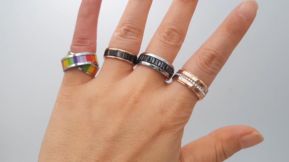 Professional Custom Stainless Steel Men’s Rings Supplier